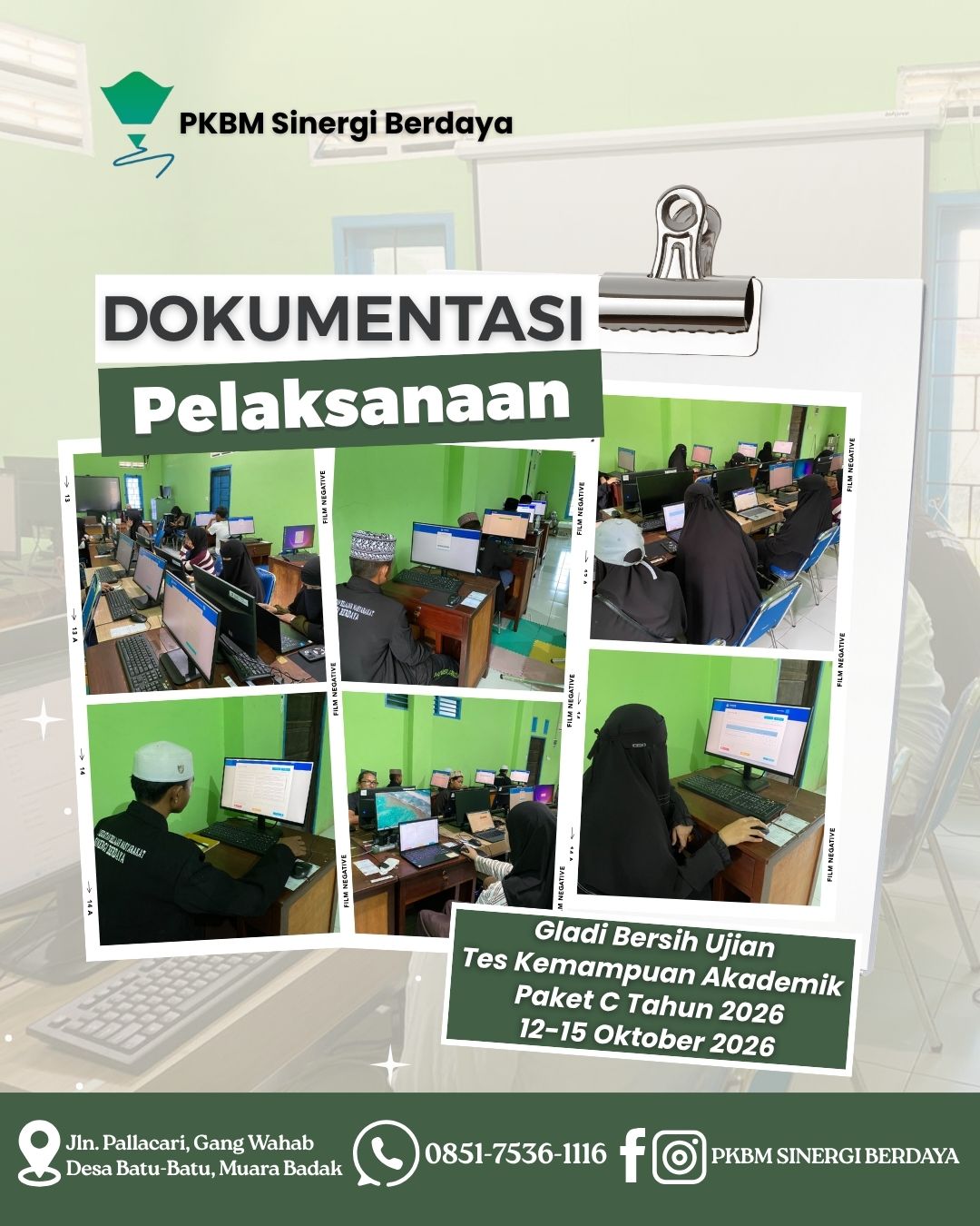 PKBM Sinergi Berdaya Laksanakan Gladi Bersih TKA Paket C Tahun 2026